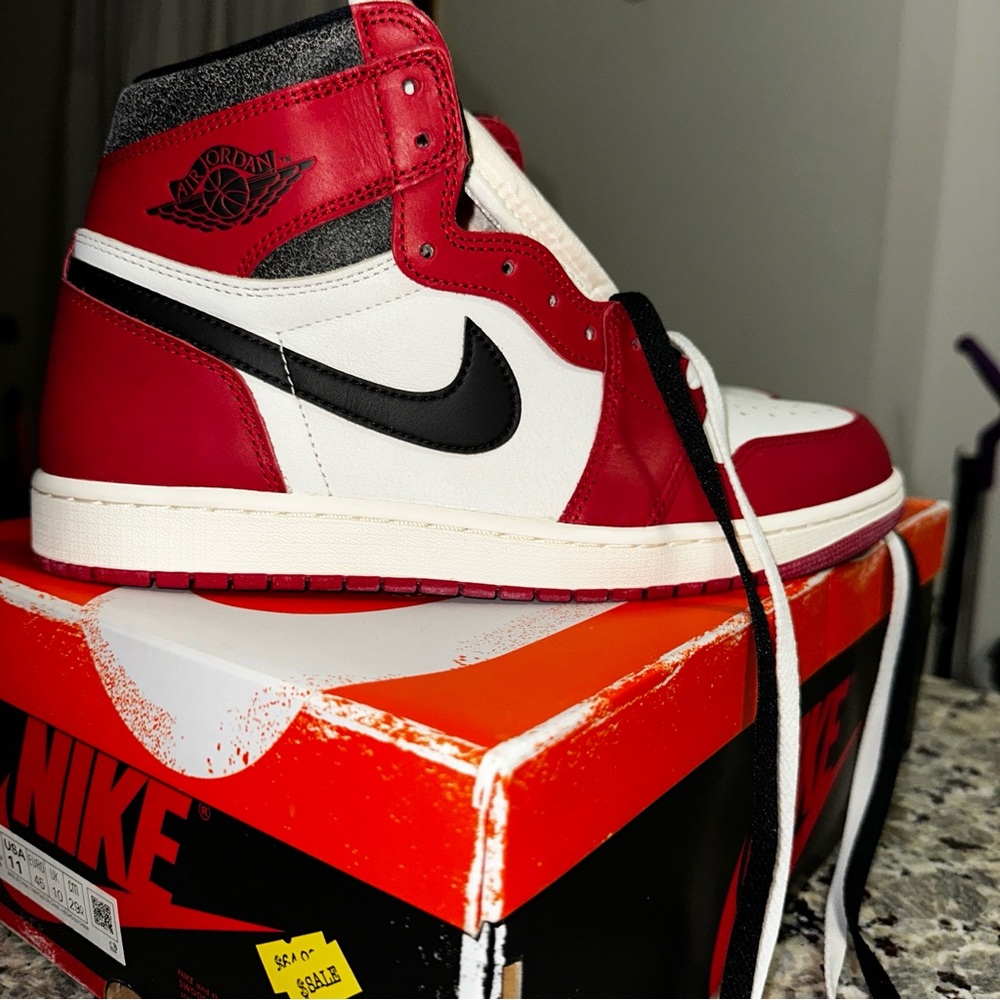 AIR JORDAN 1 RETRO HIGH OG “LOST & FOUND” - SIZE 11 - Picture 7 of 16